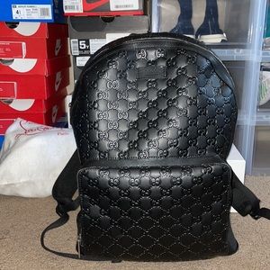 Gucci Leather Backpack